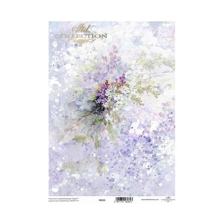 Translucent scrapbookpapier P0215