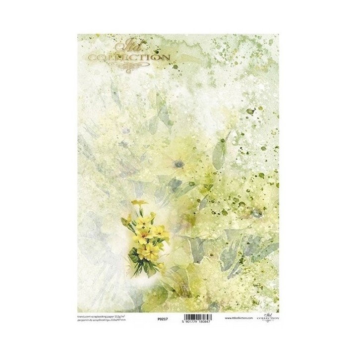 Translucent scrapbookingpapier P0217