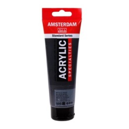 Amsterdam Acrylverf Tube 120ml Metallic Zwart 850