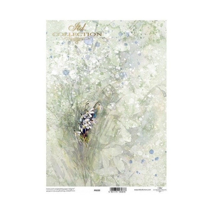 Translucent scrapbookingpapier P0220