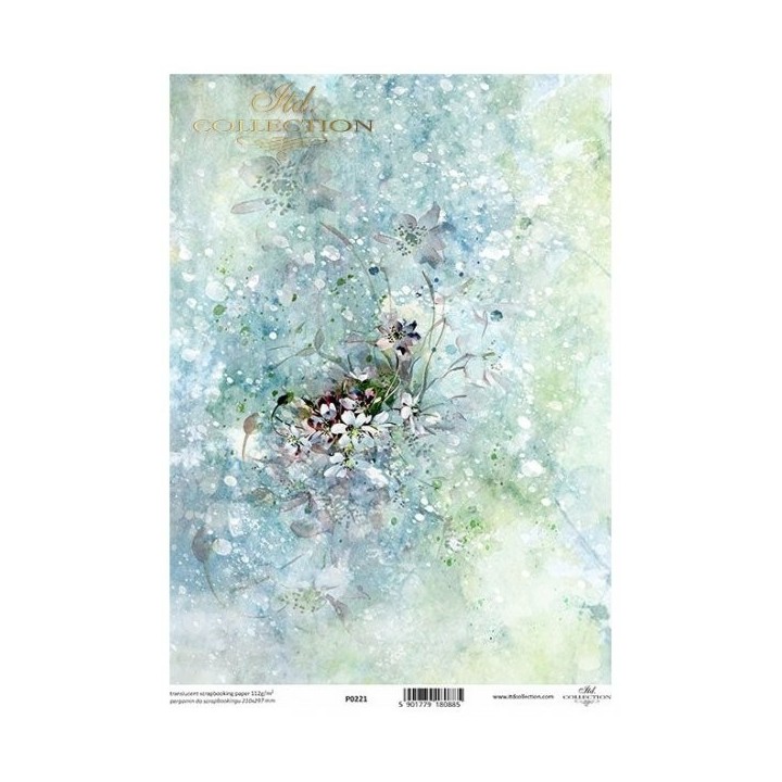 Translucent scrapbookingpapier P0221
