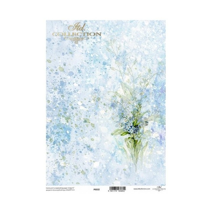 Translucent scrapbookingpapier P0222