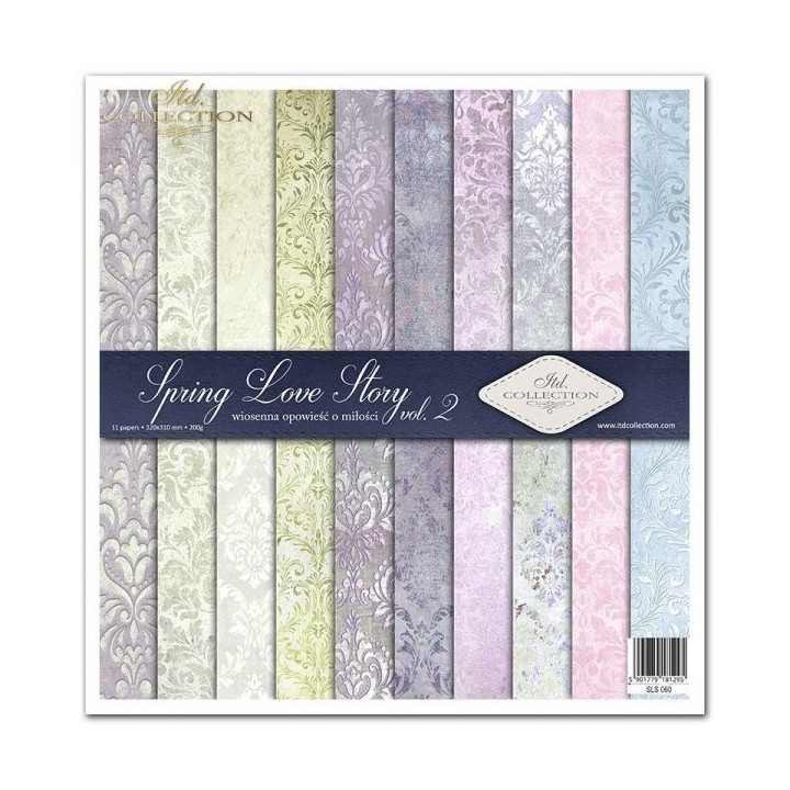 Scrapbookingpapier SLS-0560 Lente Liefdesverhaal deel 2