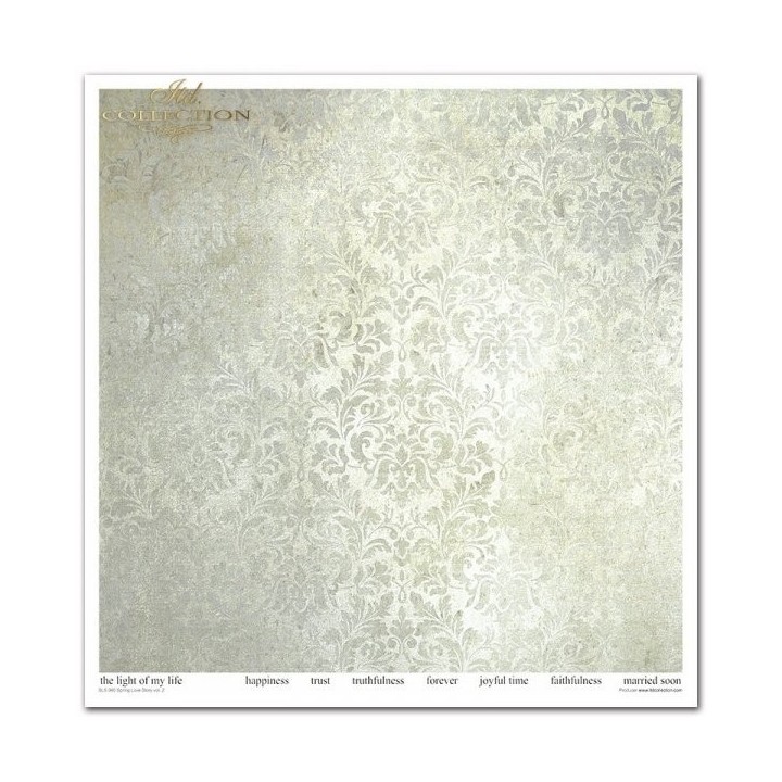 Scrapbookingpapier SLS-0560 Lente Liefdesverhaal deel 2