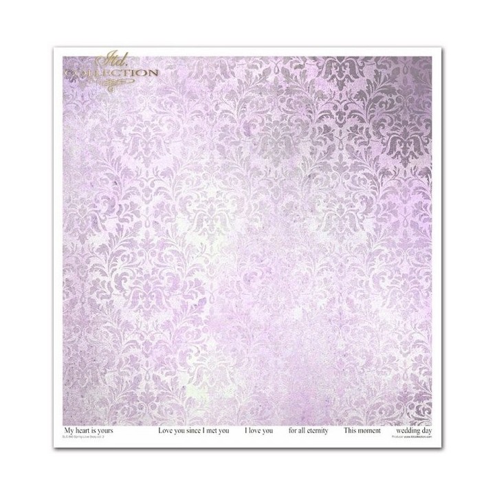 Scrapbookingpapier SLS-0560 Lente Liefdesverhaal deel 2