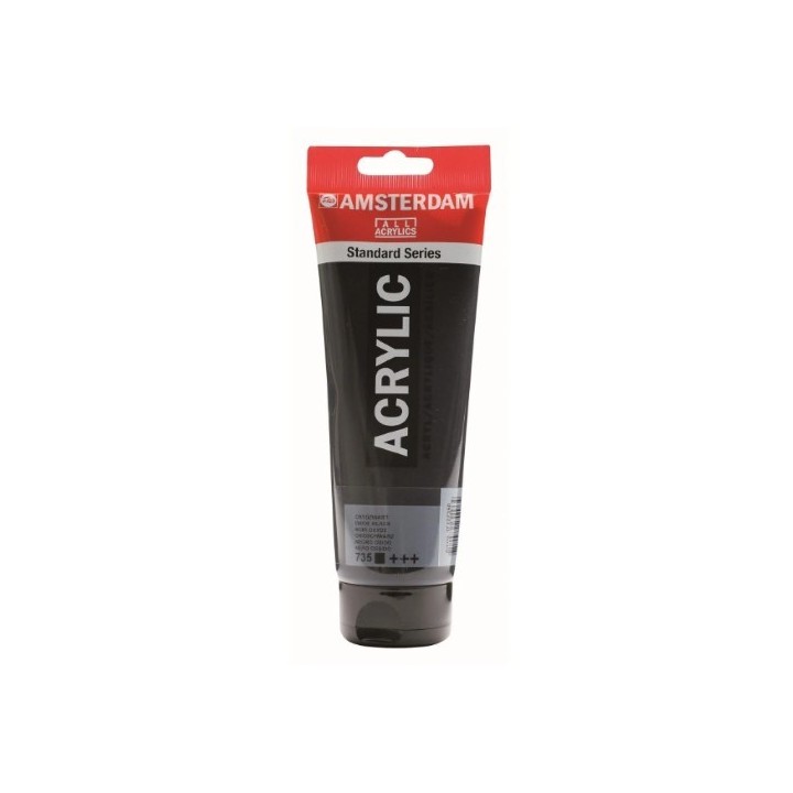 Amsterdam Acrylverf Tube 120ml Oxydzwart 735