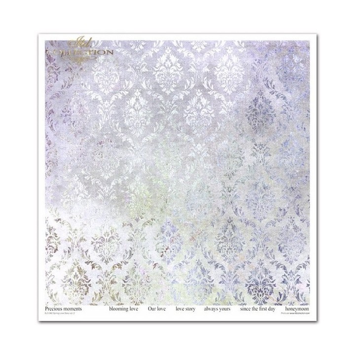Scrapbookingpapier SLS-0560 Lente Liefdesverhaal deel 2
