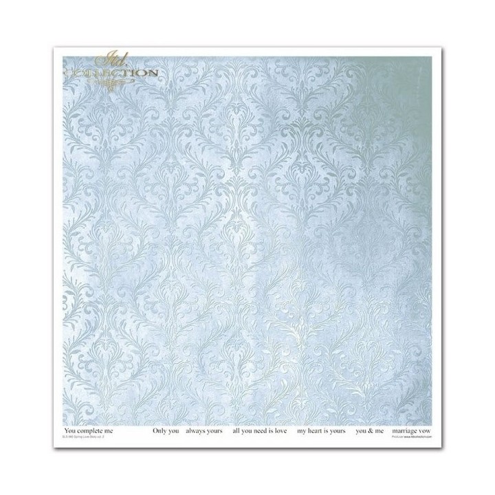 Scrapbookingpapier SLS-0560 Lente Liefdesverhaal deel 2