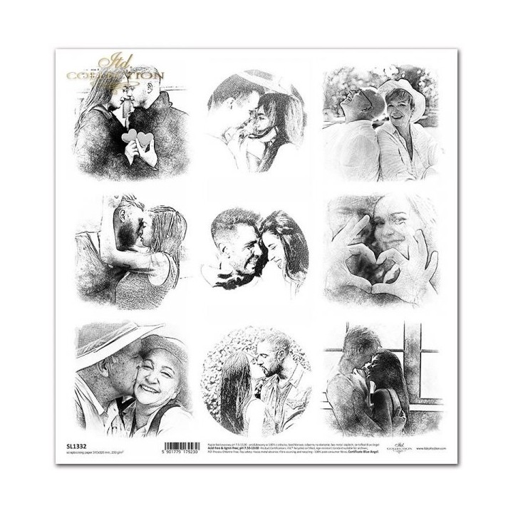 scrapbookpapier SL1332