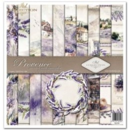 Scrapbookingpapier SLS-061 Provence met lavendelgeur.