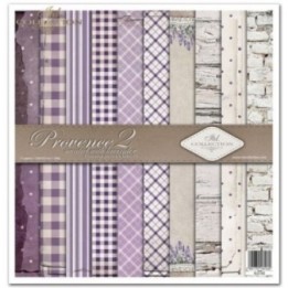 Scrapbookingpapier SLS-062 Provence met lavendelgeur 2