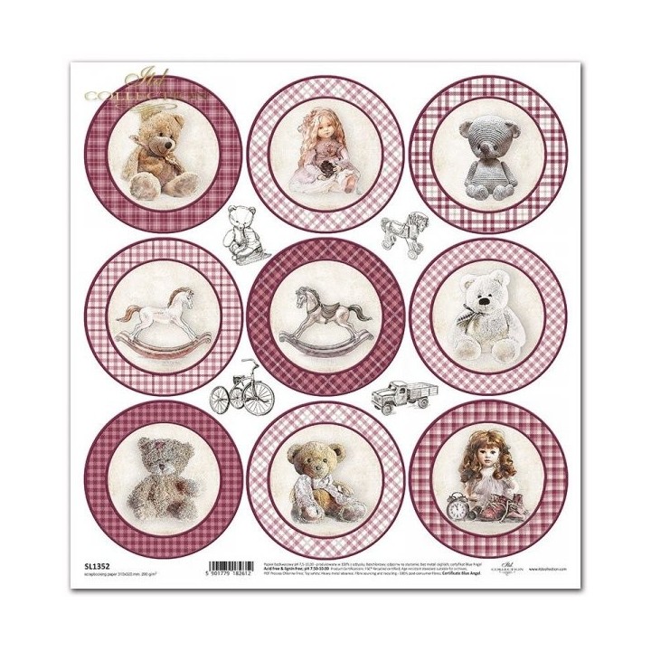 scrapbookpapier SL1352
