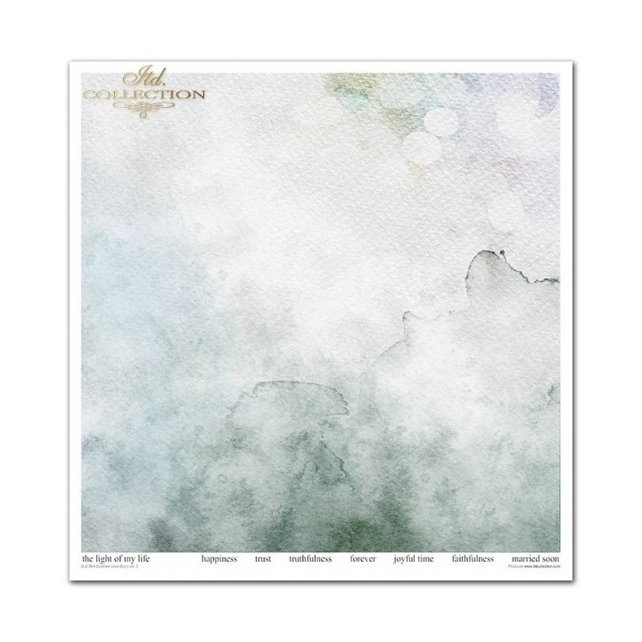 Scrapbookingpapier SLS-064 Summer Love Story deel 2