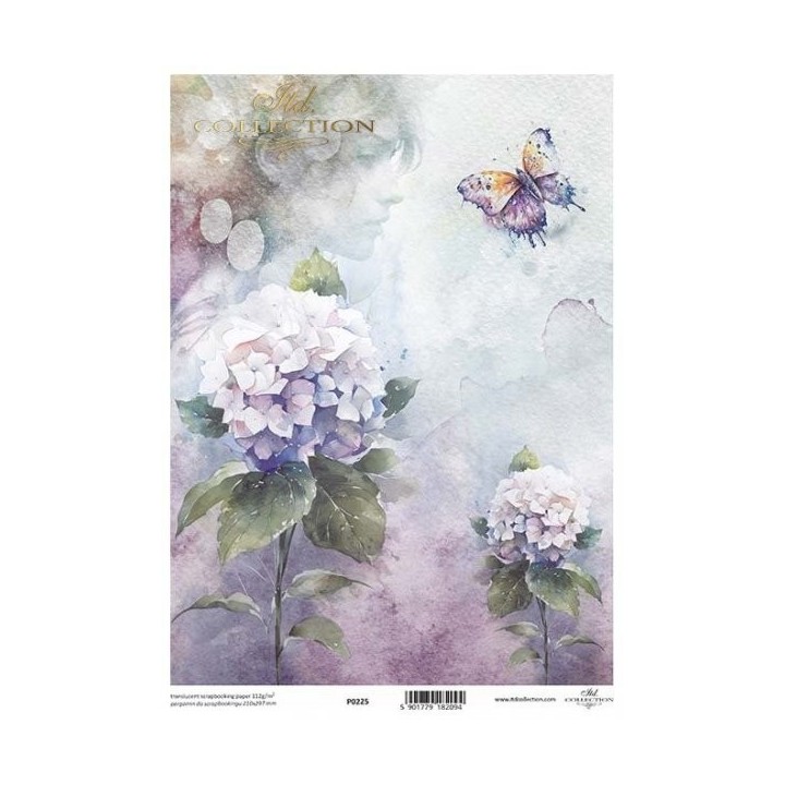 Translucent scrapbookpapier P0225