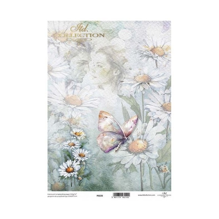 Translucent scrapbookingpapier P0226