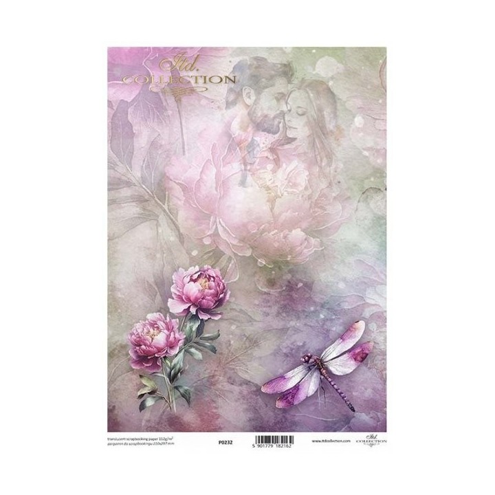 Translucent scrapbookingpapier P0232
