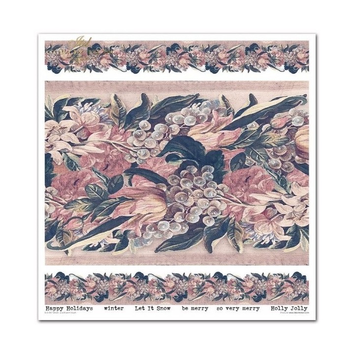 Scrapbookingpapier SLS-067 Velvet - a soft warm touch