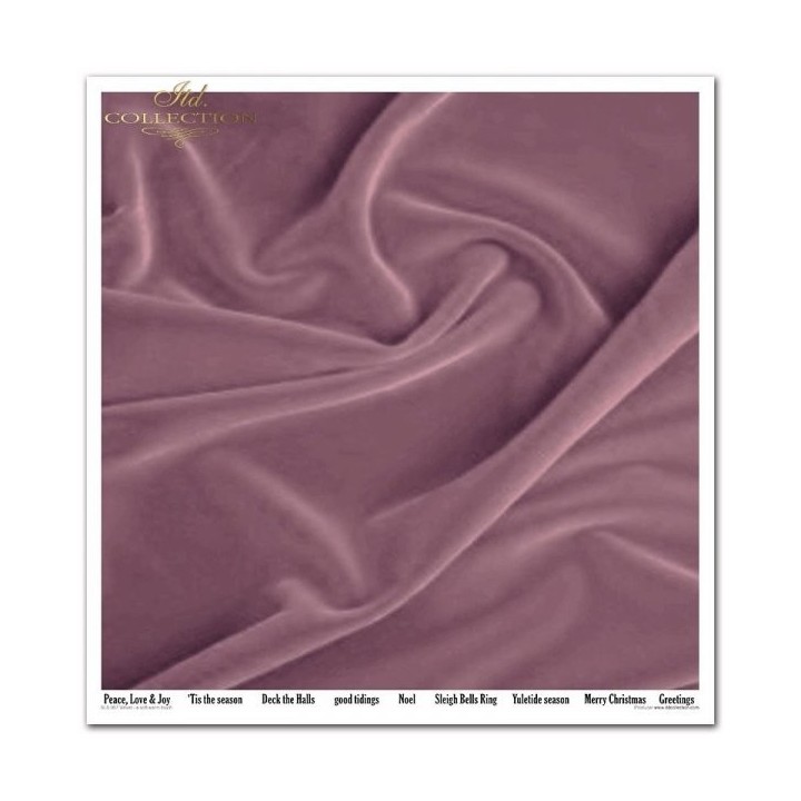 Scrapbookingpapier SLS-067 Velvet - a soft warm touch