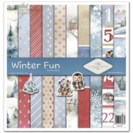 Scrapbookingpapier SLS-070 ''Winterplezier''