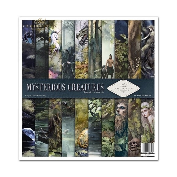 Scrapbookingpapier SLS-071 Mysterieuze Wezens