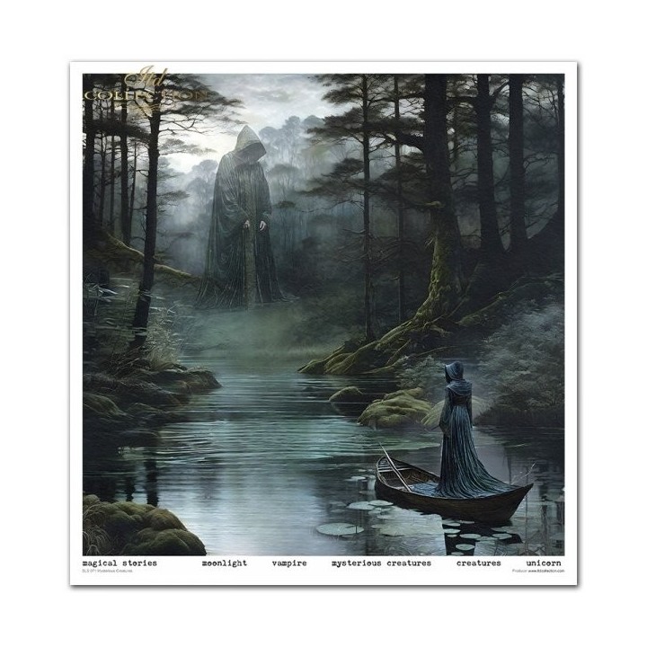 Scrapbookingpapier SLS-071 Mysterieuze Wezens