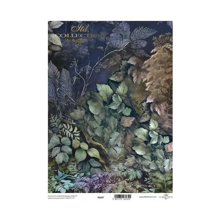 Translucent scrapbookingpapier P0247