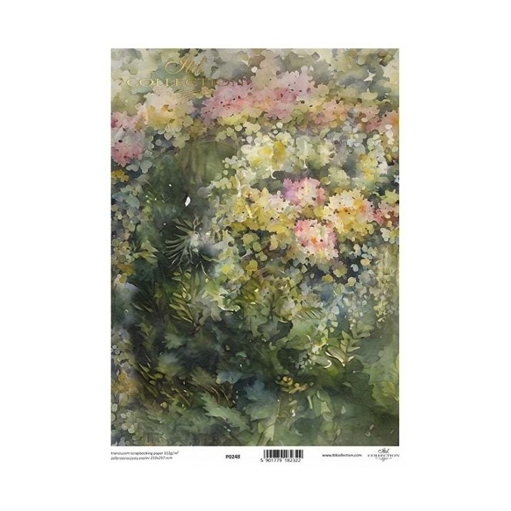 Translucent scrapbookingpapier P0248