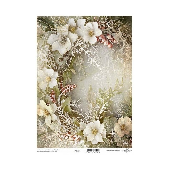 Translucent scrapbookingpapier P0253