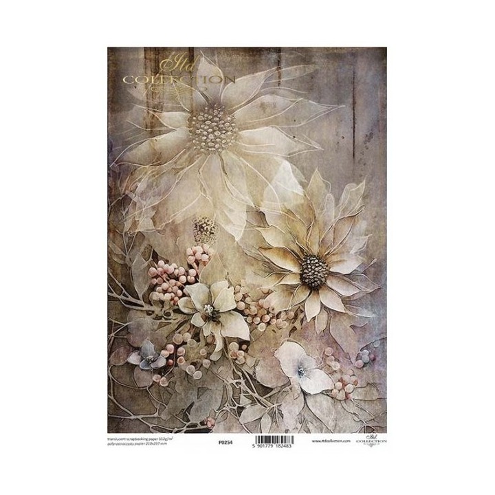Translucent scrapbookpapier P0254