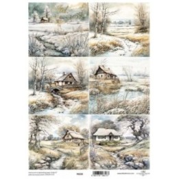 Translucent scrapbookpapier P0258