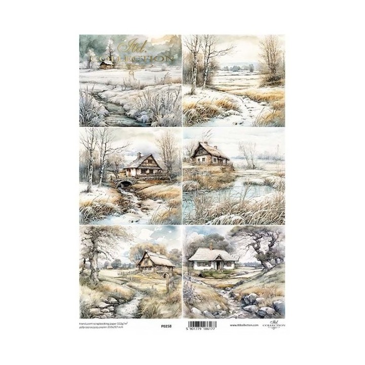 Translucent scrapbookpapier P0258
