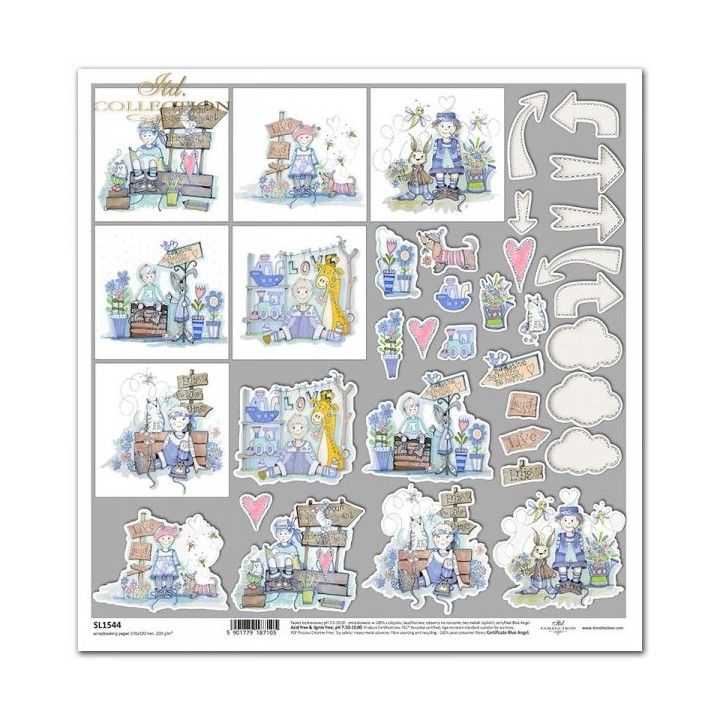 scrapbookpapier SL1544