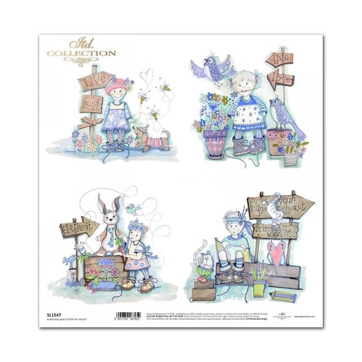 scrapbookpapier SL1547