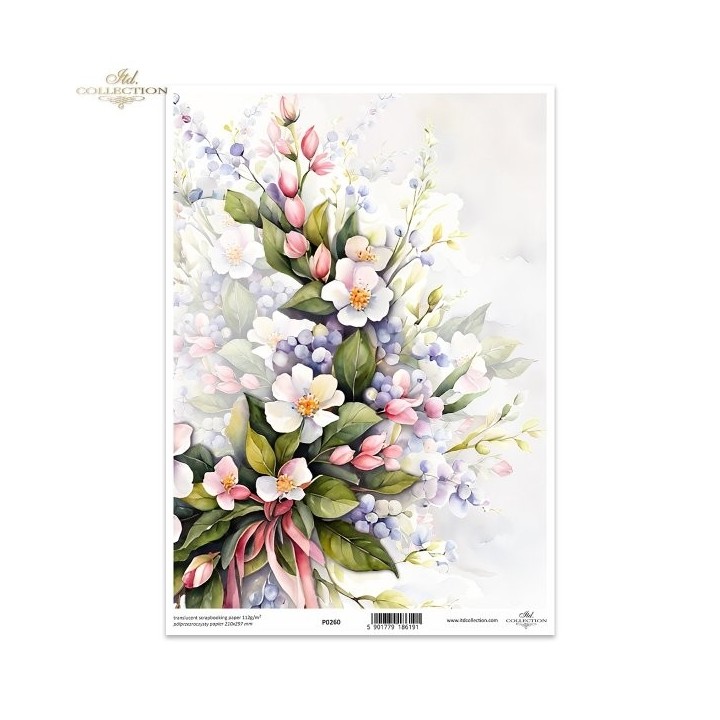 Translucent scrapbookpapier P0260