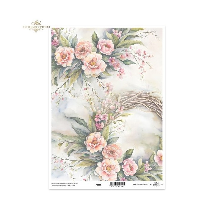 Translucent scrapbookpapier P0261