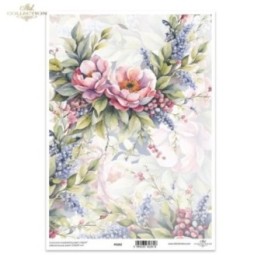 Translucent scrapbookingpapier P0262