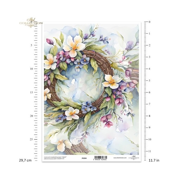 Translucent scrapbookpapier P0264