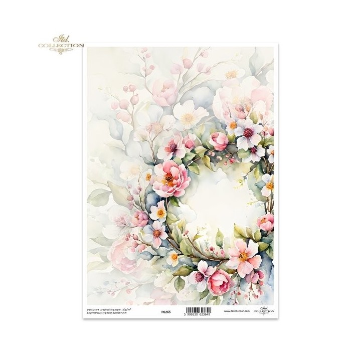 Translucent scrapbookpapier P0265