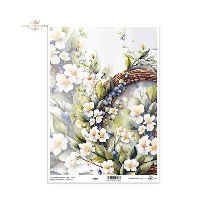 Translucent scrapbookpapier P0267