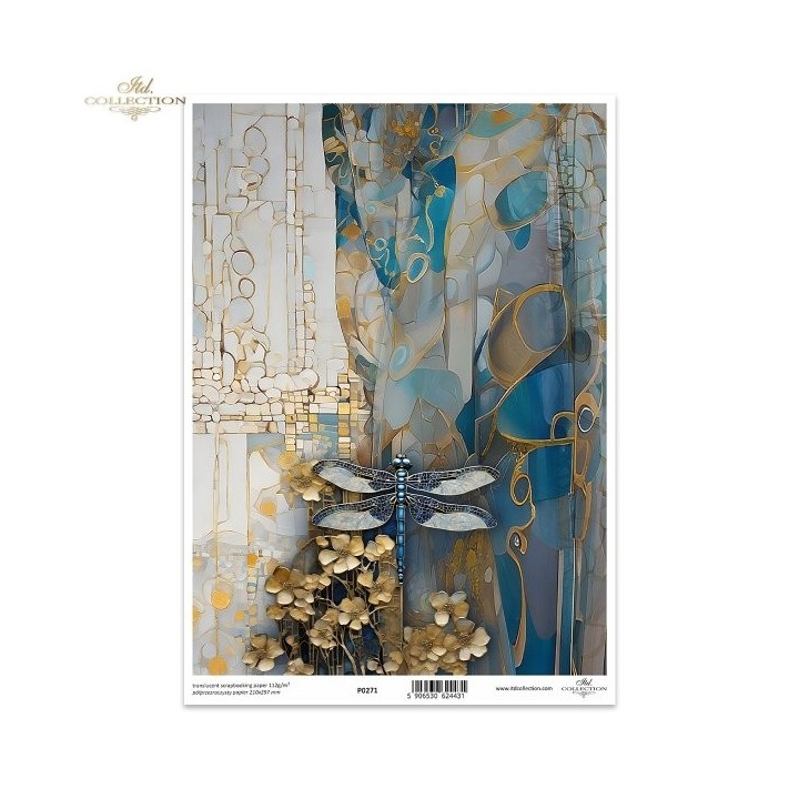 Translucent scrapbookpapier P0271
