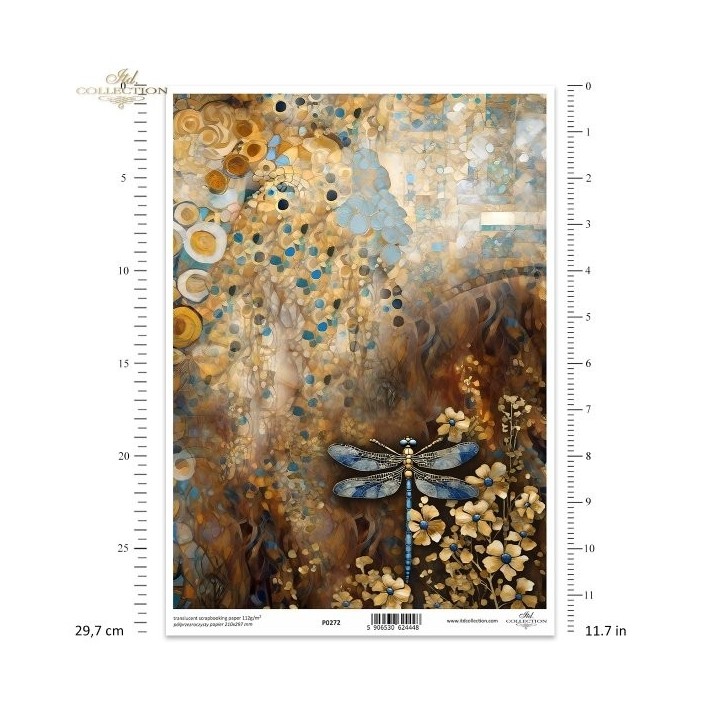 Translucent scrapbookingpapier P0272