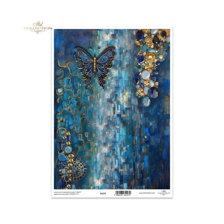 Translucent scrapbookpapier P0275