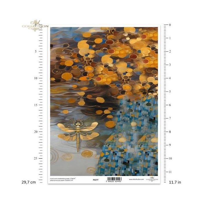 Translucent scrapbookingpapier P0277