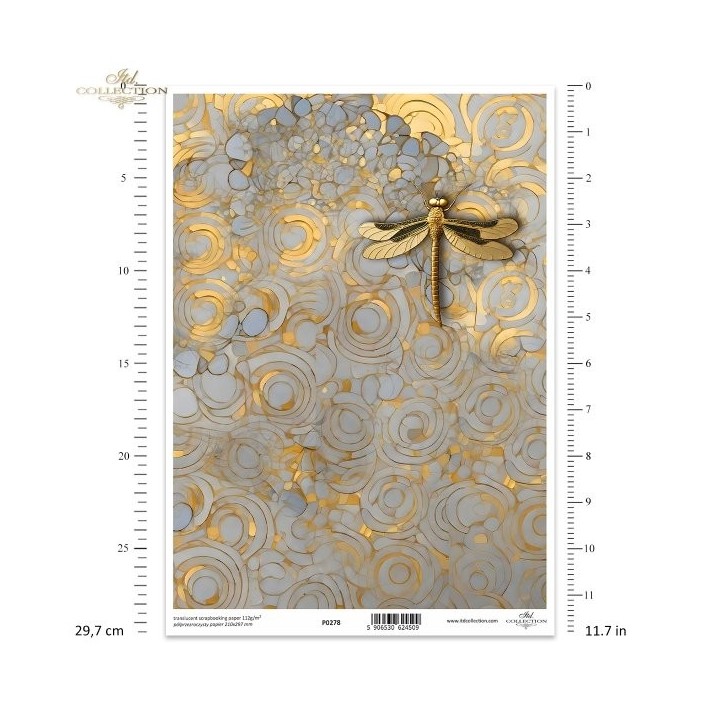 Translucent scrapbookpapier P0278