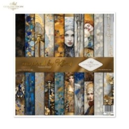 Scrapbookingpapier SLS-077 Geïnspireerd door Klimt