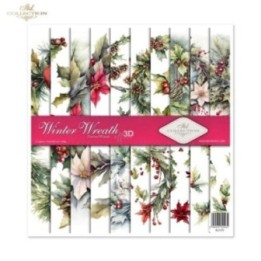 Scrapbookingpapier SLS-078 Winterkrans