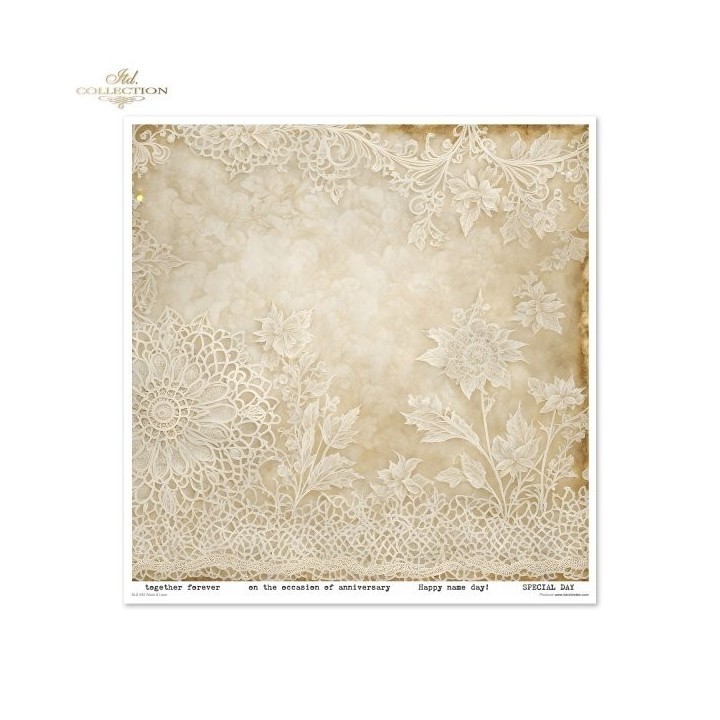 Scrapbookingpapier SLS-080 Hout & Kant