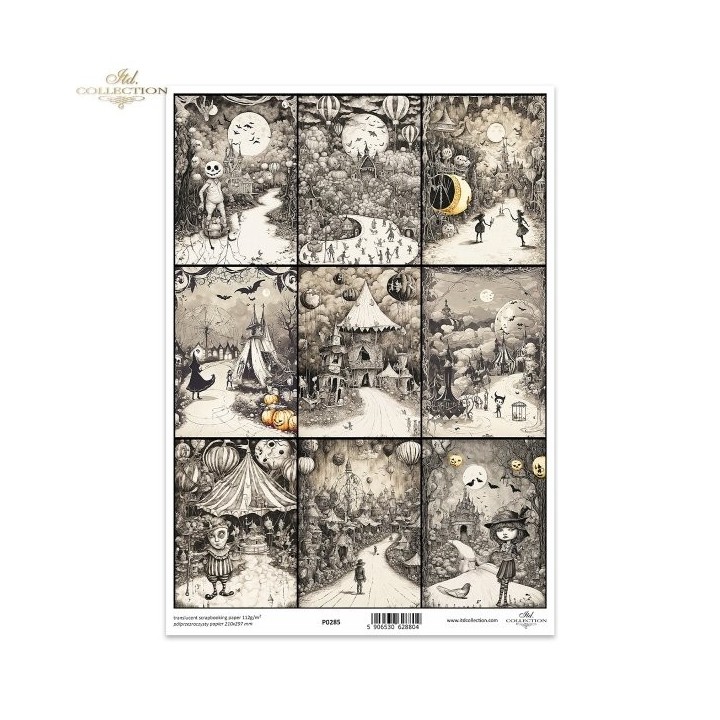 Translucent scrapbookpapier P0285