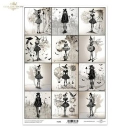 Translucent scrapbookpapier P0288