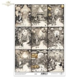 Translucent scrapbookingpapier P0292